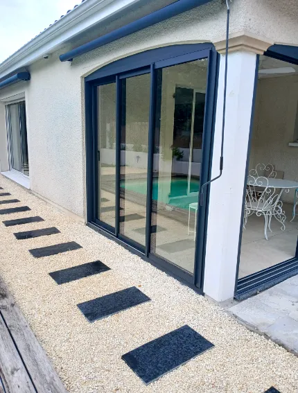 Menuiserie alu pvc Bordeaux et veranda, Martillac, Bègles, Talence, Langon.
